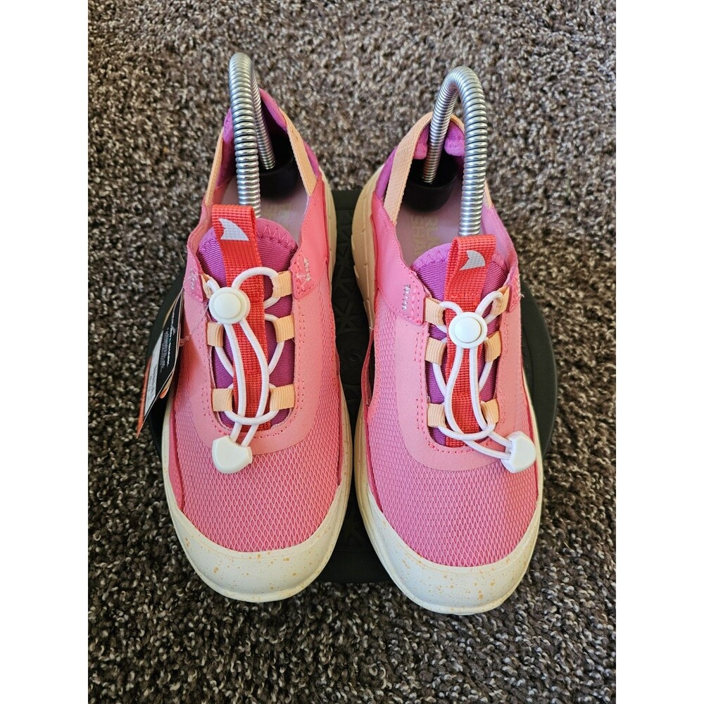Rugged Shark Girls Trek Adventure Shoe Pink Size 4 Closed Toe Quick Lace New